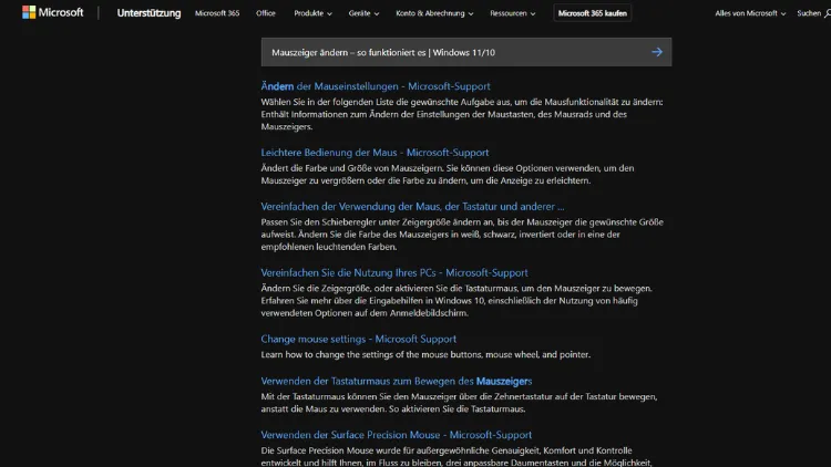 Mauszeiger ändern – so funktioniert es | Windows 11/10