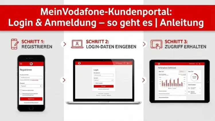 MeinVodafone-Kundenportal: Login & Anmeldung – so geht es | Anleitung