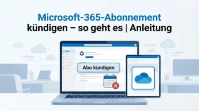 Microsoft-365-Abonnement kündigen – so geht es | Anleitung