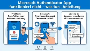 Microsoft Authenticator App funktioniert nicht – was tun | Anleitung