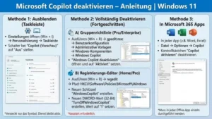 Microsoft Copilot deaktivieren – Anleitung | Windows 11