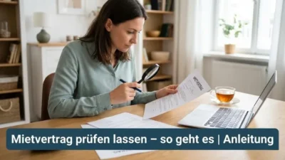 Mietvertrag prüfen lassen – so geht es | Anleitung