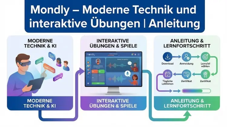Mondly – Moderne Technik und interaktive Übungen
