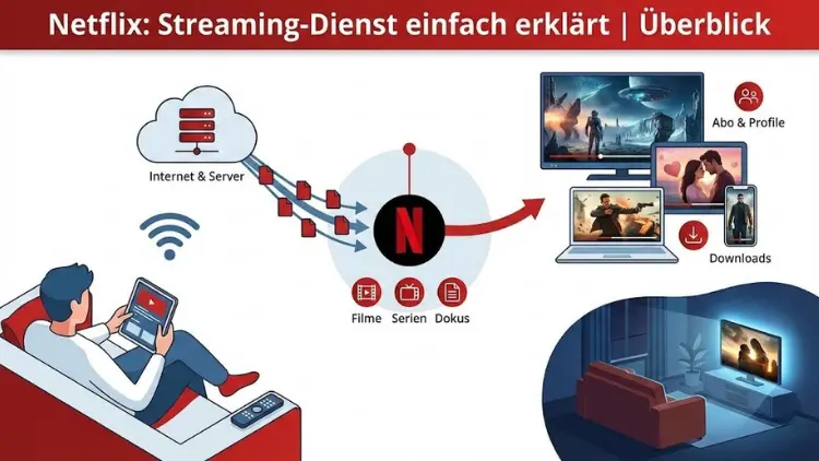 Netflix: Streaming-Dienst einfach erklärt | Überblick