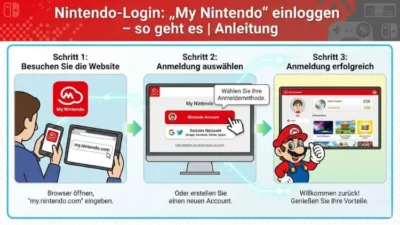 Nintendo-Login: „My Nintendo“ einloggen – so geht es | Anleitung