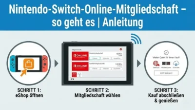 Nintendo-Switch-Online-Mitgliedschaft – so geht es | Anleitung