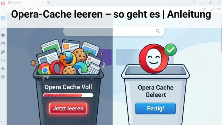 Opera-Cache leeren – so geht es | Anleitung