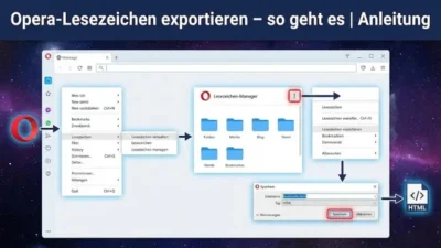 Opera-Lesezeichen exportieren – so geht es | Anleitung