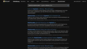 Papierkorb wiederherstellen – so geht es | Windows 11/10