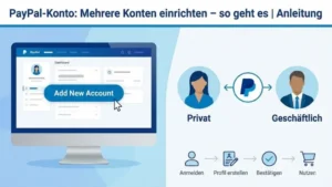 PayPal-Konto: Mehrere Konten einrichten – so geht es | Anleitung