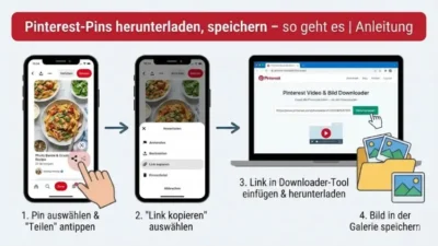 Pinterest-Pins herunterladen, speichern – so geht es | Anleitung