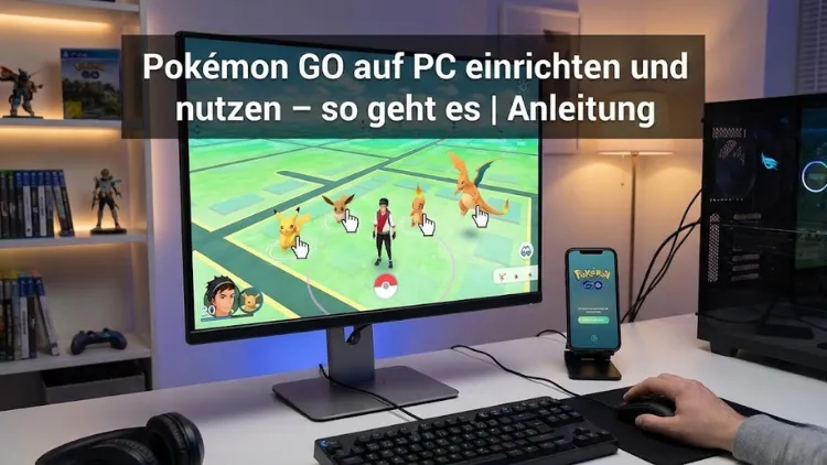 Pokémon GO auf PC einrichten und nutzen – so geht es | Anleitung