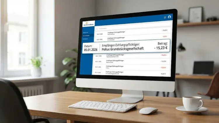 Pollux Grundstücksgesellschaft Abbuchung – was ist das | Überblick