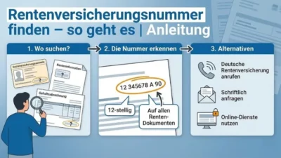 Rentenversicherungsnummer finden – so geht es | Anleitung