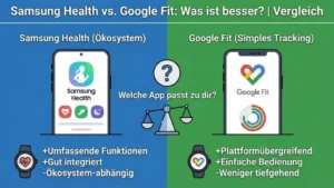 Samsung Health vs. Google Fit: Was ist besser? | Vergleich