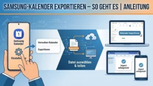 Samsung-Kalender exportieren – so geht es | Anleitung