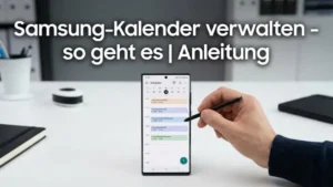 Samsung-Kalender verwalten – so geht es | Anleitung