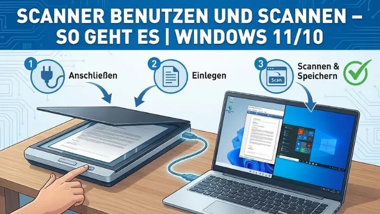 Scanner benutzen und scannen – so geht es | Windows 11/10