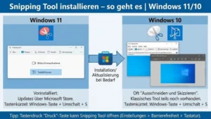 Snipping Tool installieren – so geht es | Windows 11/10