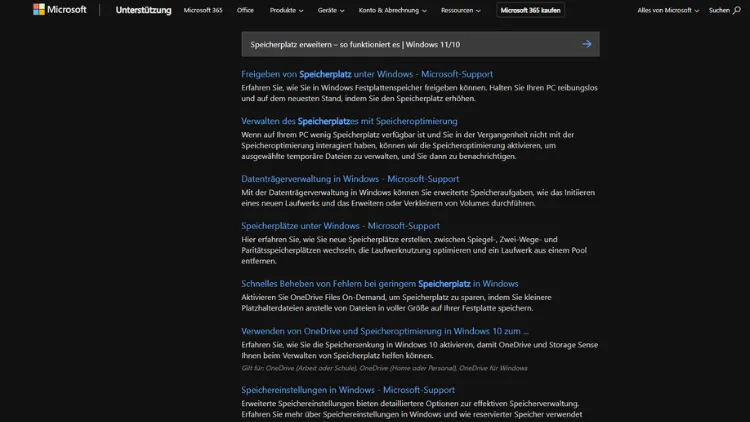 Speicherplatz erweitern – so funktioniert es | Windows 11/10