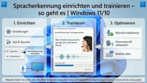 Spracherkennung einrichten und trainieren – so geht es | Windows 11/10