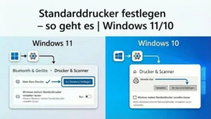 Standarddrucker festlegen – so geht es | Windows 11/10