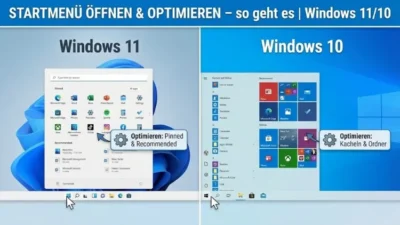 Startmenü öffnen und optimieren – so geht es | Windows 11/10