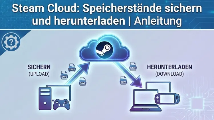 Steam Cloud: Speicherstände sichern und herunterladen | Anleitung