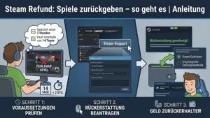 Steam Refund: Spiele zurückgeben – so geht es | Anleitung