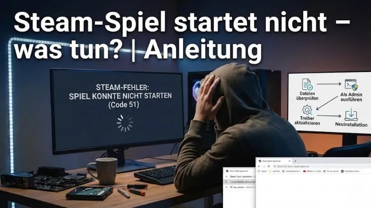 Steam-Spiel startet nicht – was tun? | Anleitung