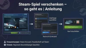Steam-Spiel verschenken – so geht es | Anleitung