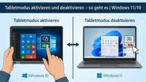 Tabletmodus aktivieren und deaktivieren – so geht es | Windows 11/10