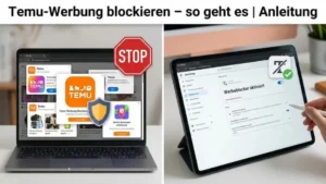 Temu-Werbung blockieren – so geht es | Anleitung