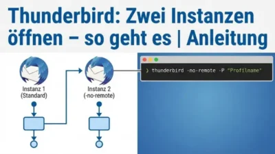 Thunderbird: Zwei Instanzen öffnen – so geht es | Anleitung