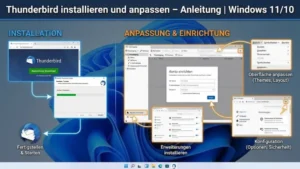 Thunderbird installieren und anpassen – Anleitung | Windows 11/10