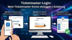 Ticketmaster-Login: Mein Ticketmaster-Konto einloggen | Anleitung