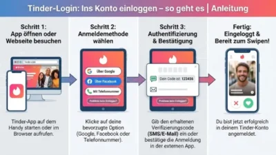 Tinder-Login: Ins Konto einloggen – so geht es | Anleitung