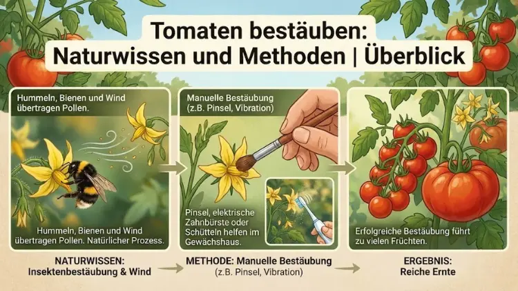 Tomaten bestäuben: Naturwissen und Methoden | Überblick