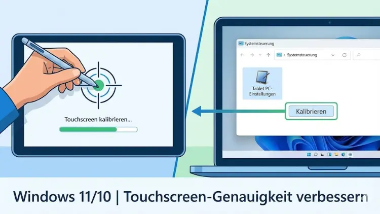 Touchscreen kalibrieren – so funktioniert es | Windows 11/10