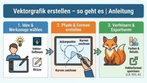 Vektorgrafik erstellen – so geht es | Anleitung