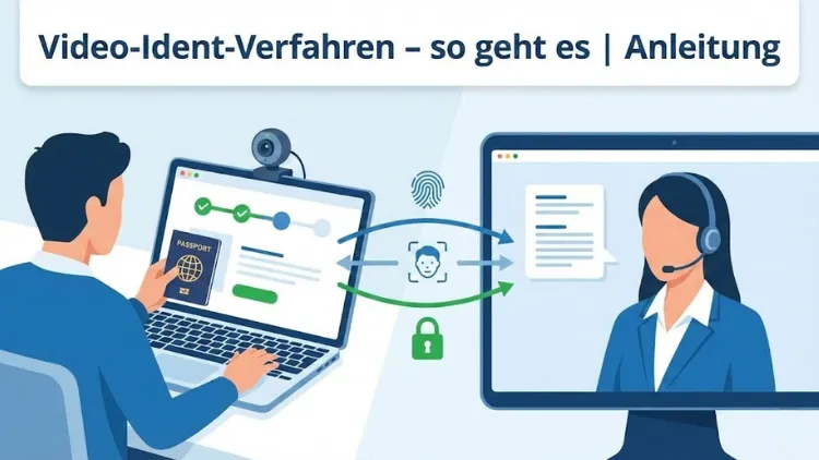Video-Ident-Verfahren – so geht es | Anleitung