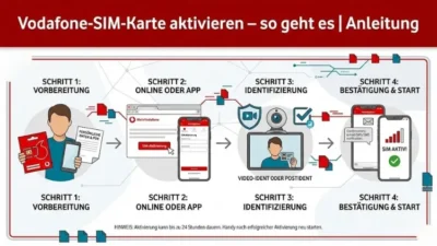 Vodafone-SIM-Karte aktivieren – so geht es | Anleitung