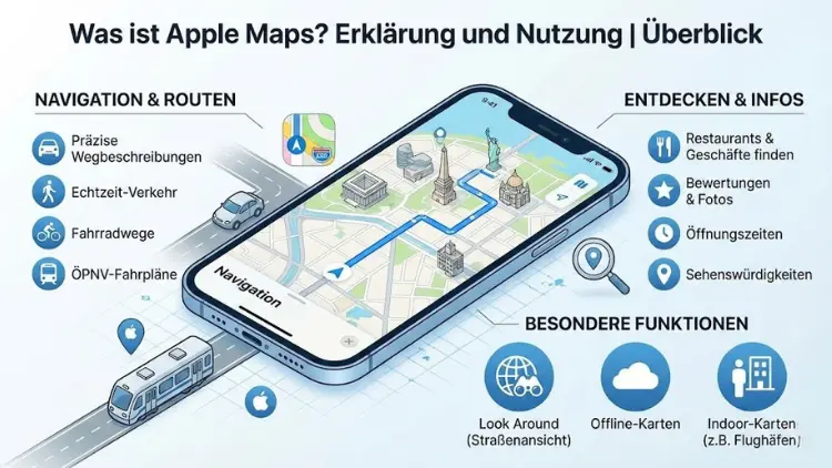 Was ist Apple Maps? Erklärung und Nutzung | Überblick
