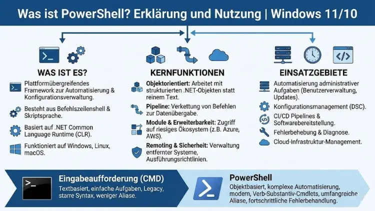 Was ist PowerShell? Erklärung und Nutzung | Windows 11/10