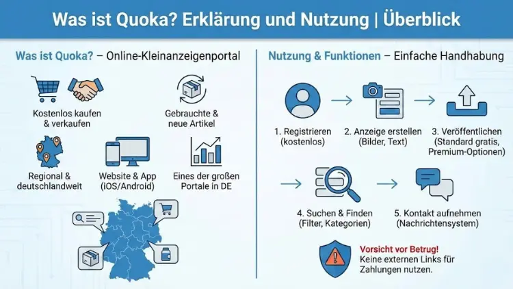 Was ist Quoka? Erklärung und Nutzung | Überblick