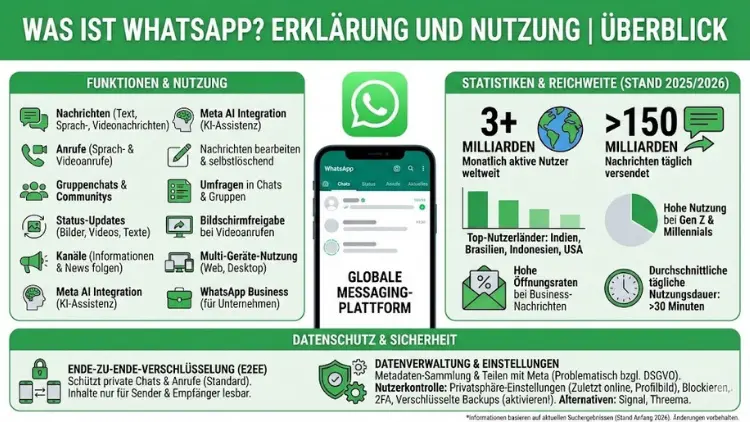 Was ist WhatsApp? Erklärung und Nutzung | Überblick