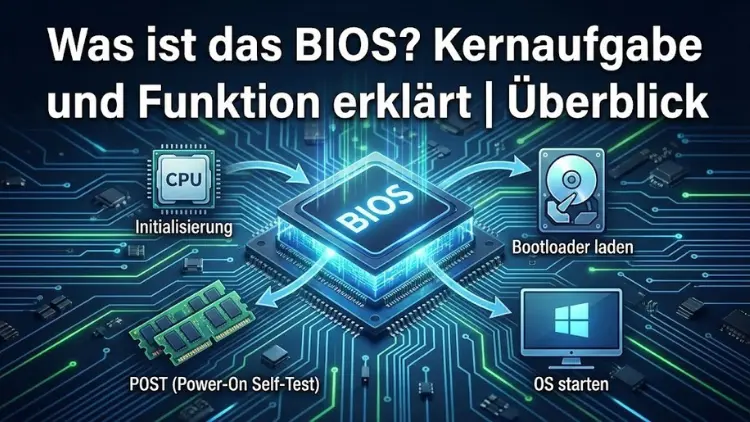 Was ist das BIOS? Kernaufgabe und Funktion erklärt | Überblick