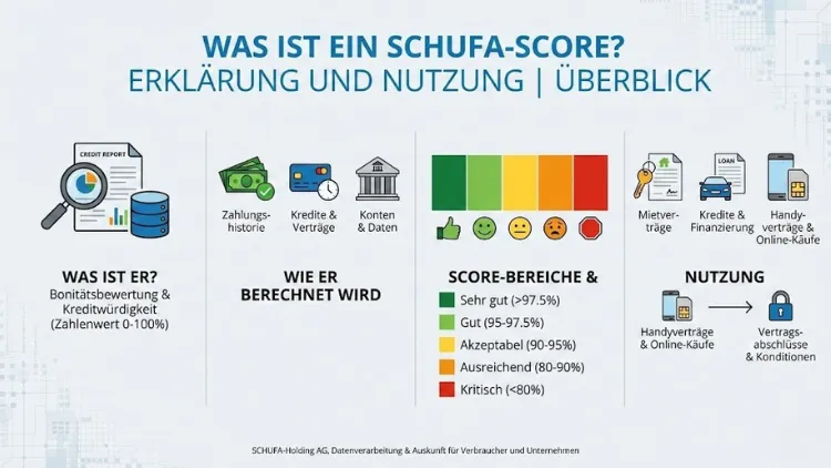 Was ist ein Schufa-Score? Erklärung und Nutzung | Überblick