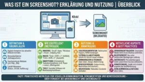 Was ist ein Screenshot? Erklärung und Nutzung | Überblick