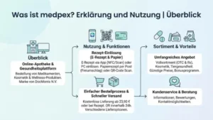 Was ist medpex? Erklärung und Nutzung | Überblick